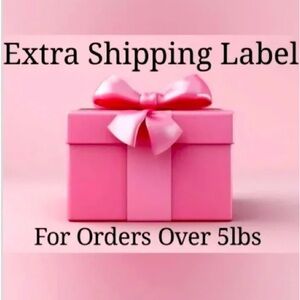 EXTRA SHIPPING LABEL - LIVE SHOWS ONLY!!